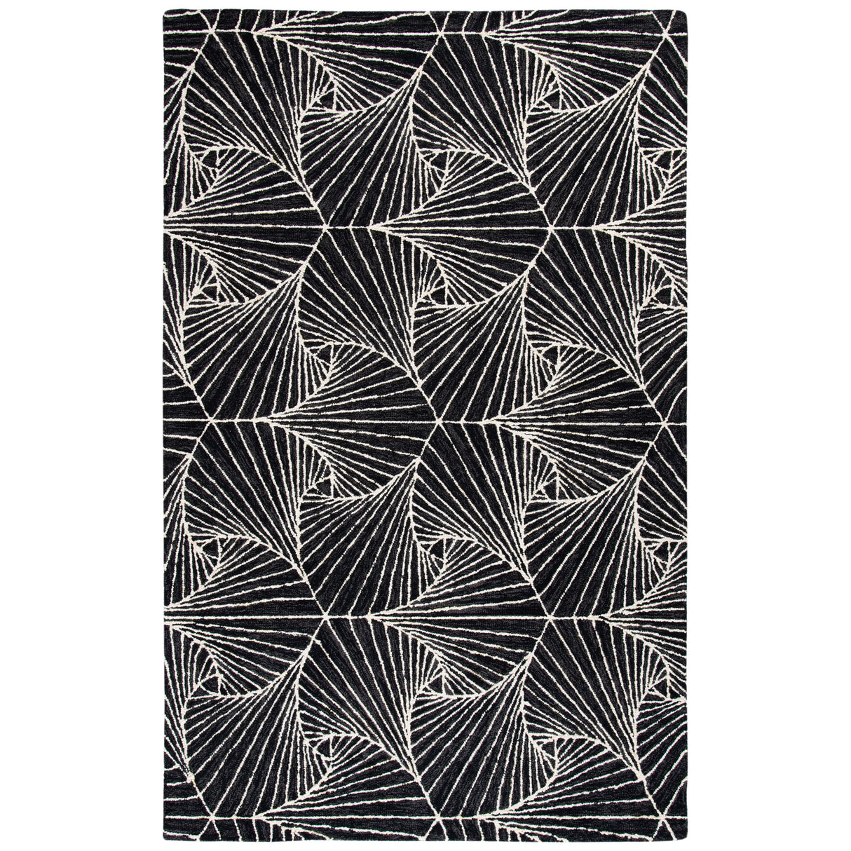 SAFAVIEH Handmade Micro-Loop Sirine Modern Wool Rug