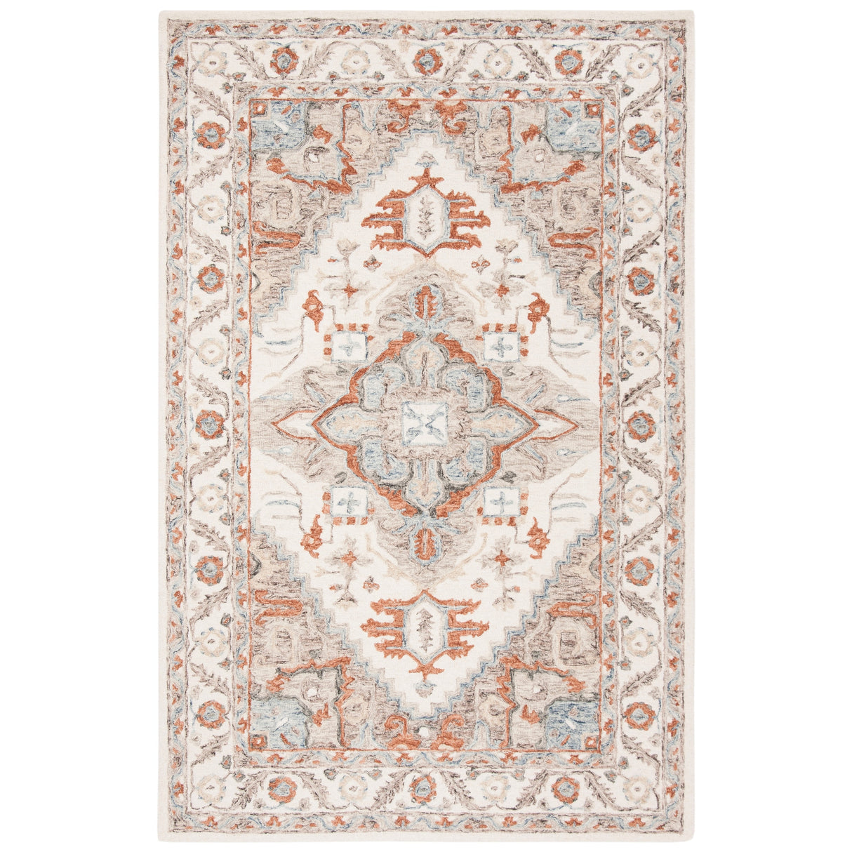 SAFAVIEH Handmade Micro-Loop Vildan Wool Rug