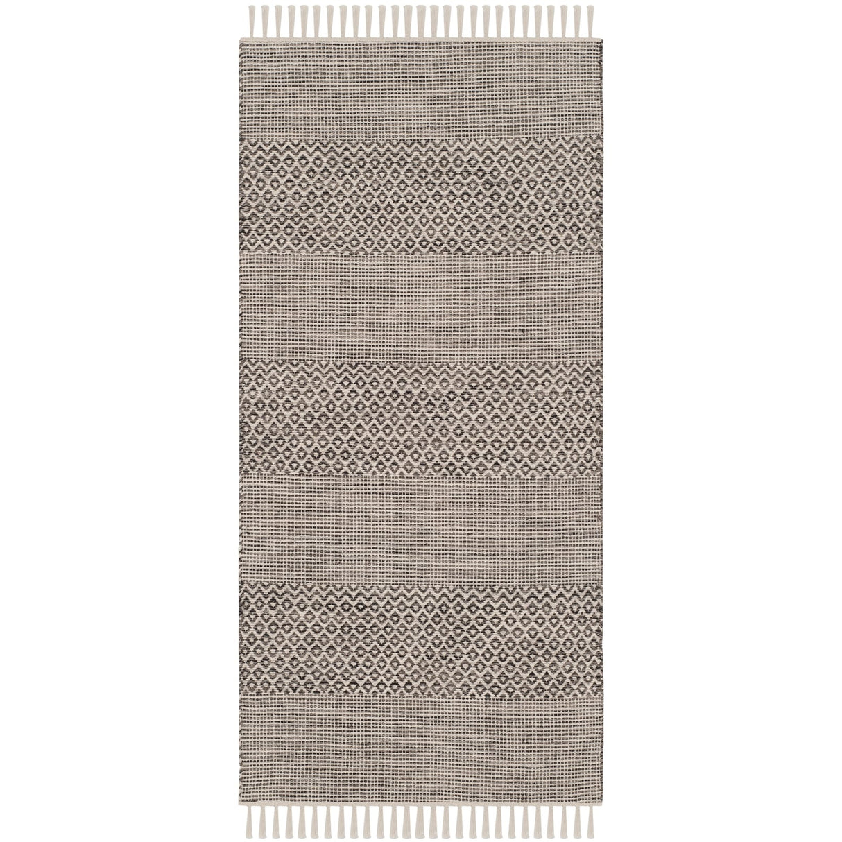 SAFAVIEH Handmade Montauk Alden Flatweave Cotton Fringe Rug