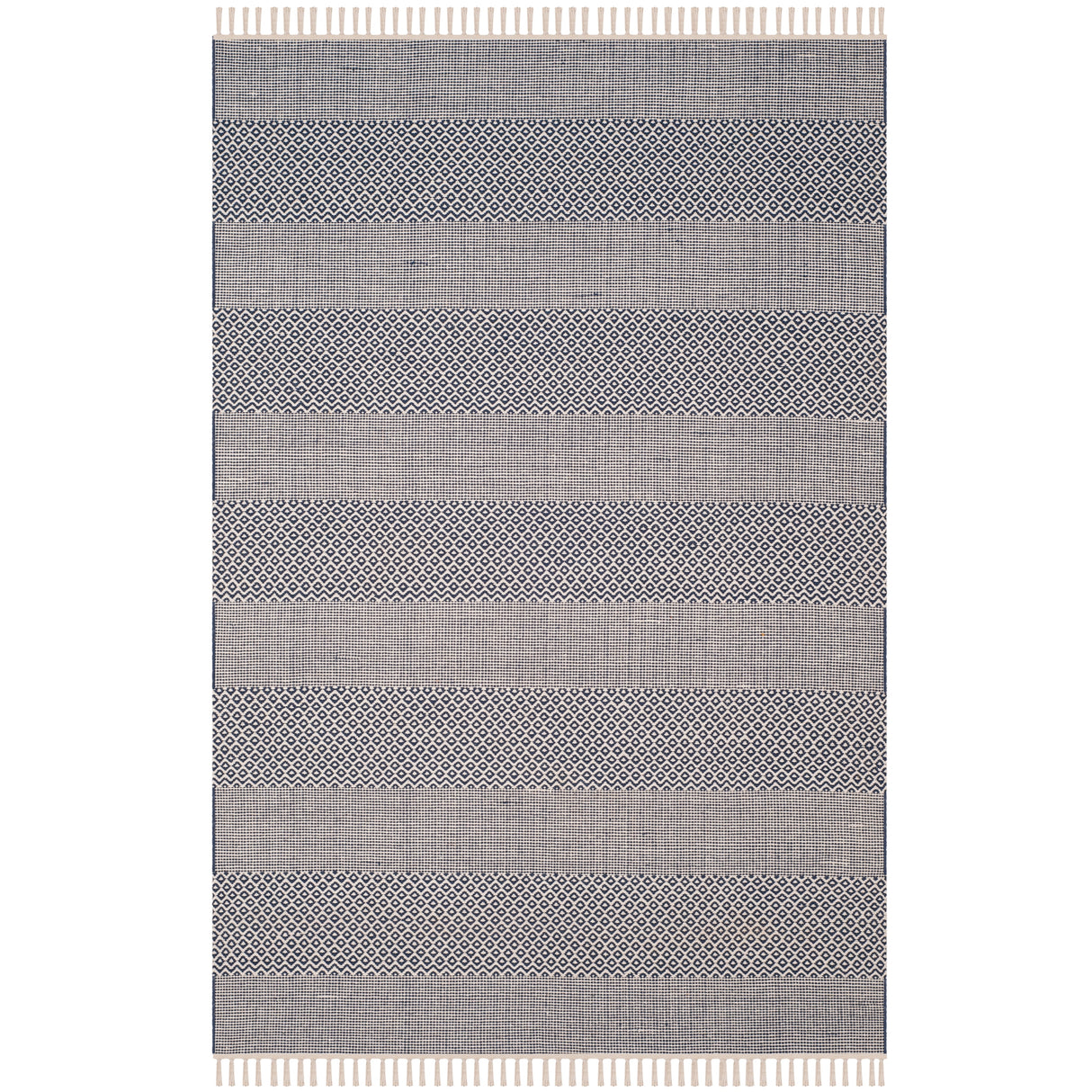 SAFAVIEH Handmade Montauk Alden Flatweave Cotton Fringe Rug