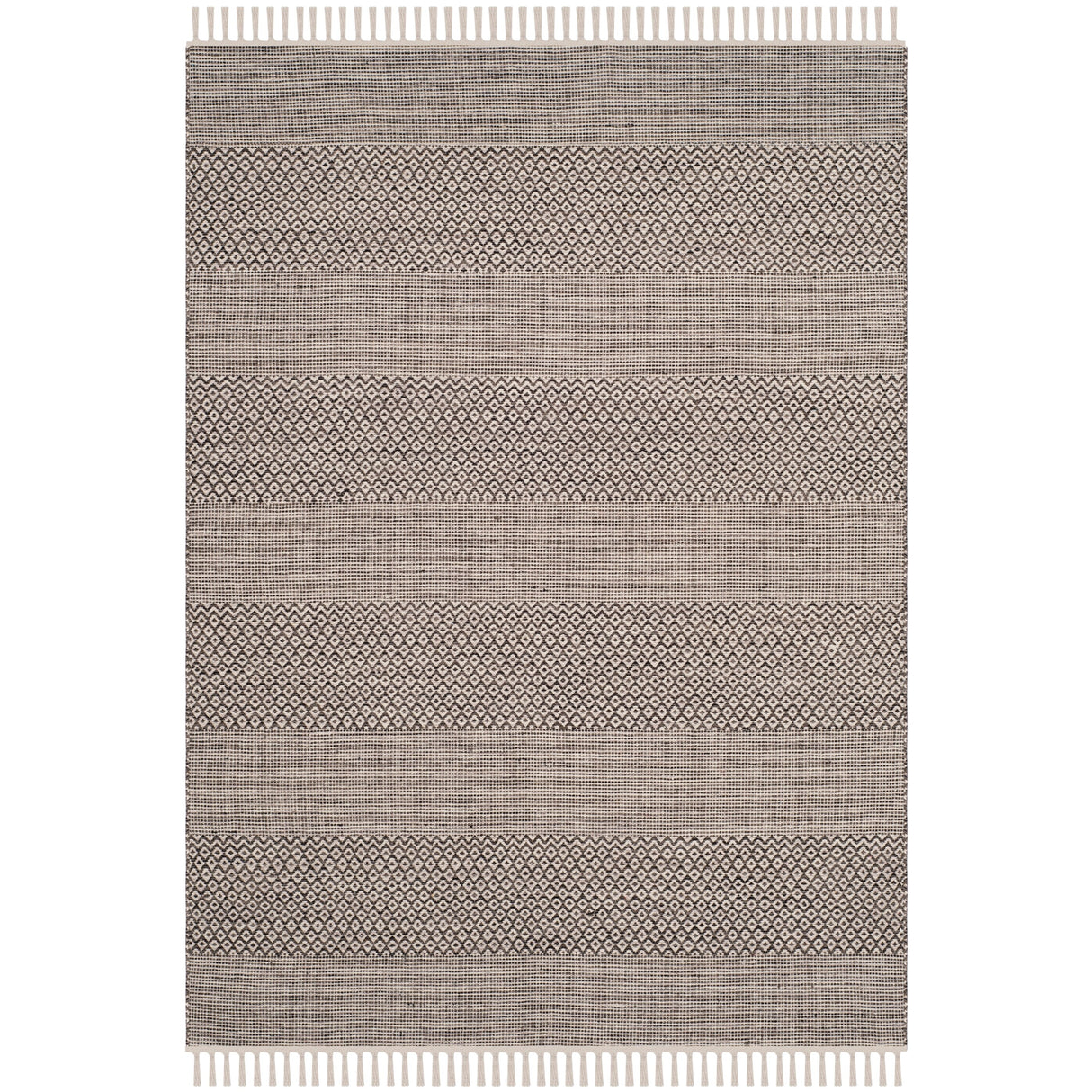 SAFAVIEH Handmade Montauk Alden Flatweave Cotton Fringe Rug