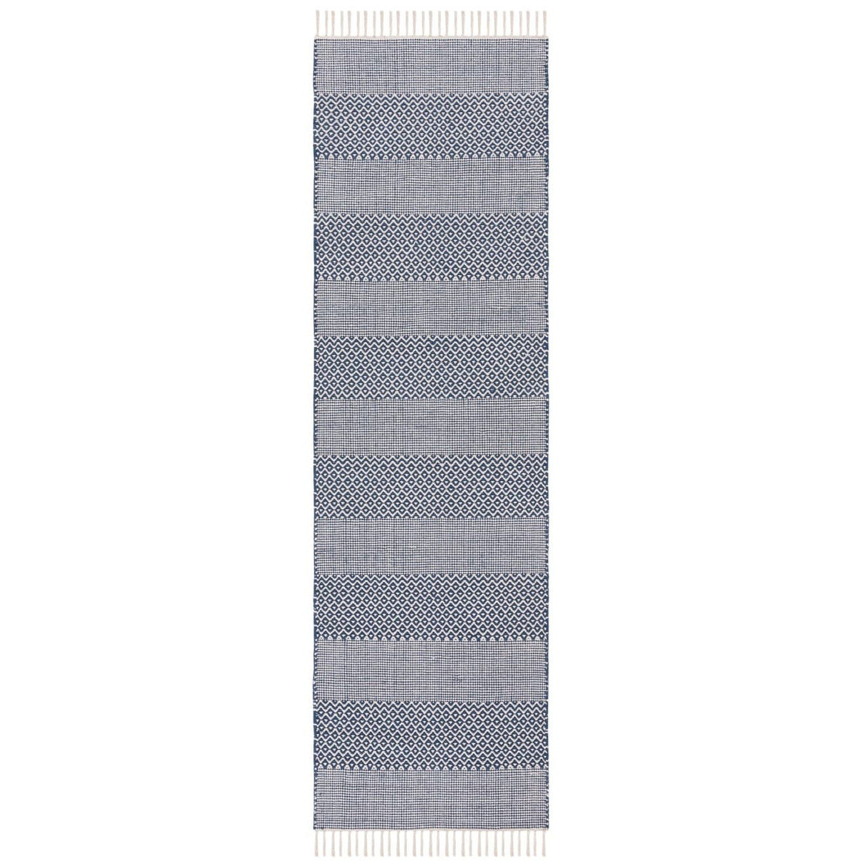 SAFAVIEH Handmade Montauk Alden Flatweave Cotton Fringe Rug