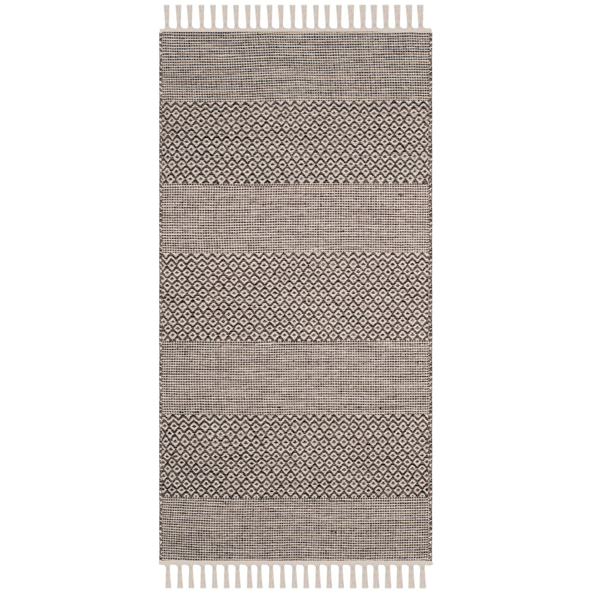 SAFAVIEH Handmade Montauk Alden Flatweave Cotton Fringe Rug