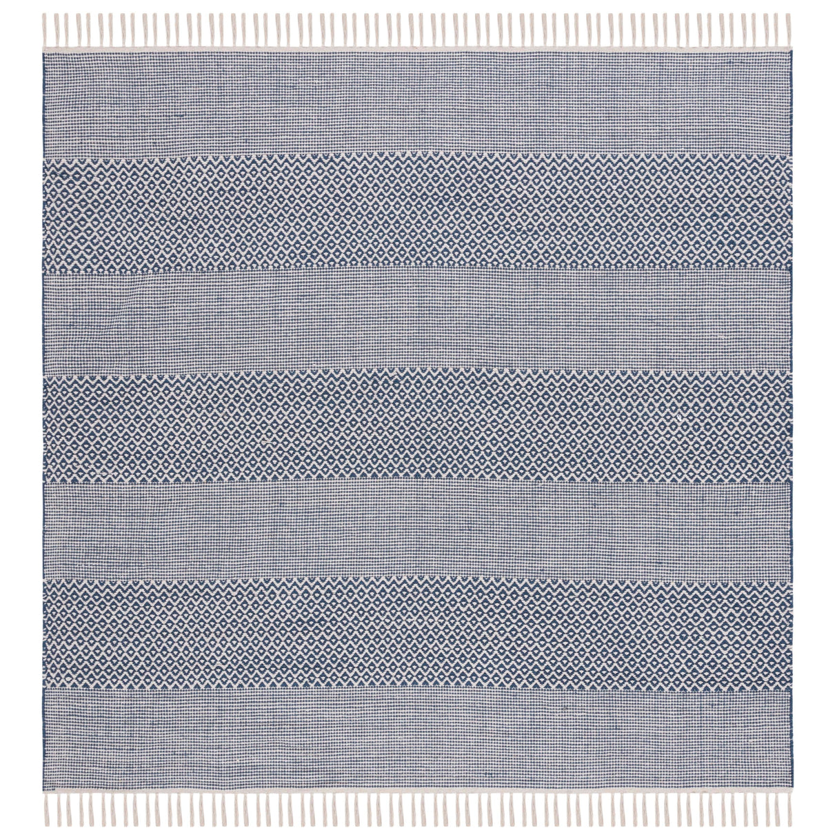 SAFAVIEH Handmade Montauk Alden Flatweave Cotton Fringe Rug