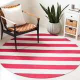 SAFAVIEH Handmade Montauk Geltrude Stripe Cotton Flatweave Rug