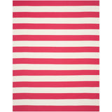 SAFAVIEH Handmade Montauk Geltrude Stripe Cotton Flatweave Rug