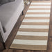 SAFAVIEH Handmade Montauk Geltrude Stripe Cotton Flatweave Rug