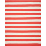 SAFAVIEH Handmade Montauk Geltrude Stripe Cotton Flatweave Rug