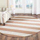 SAFAVIEH Handmade Montauk Geltrude Stripe Cotton Flatweave Rug