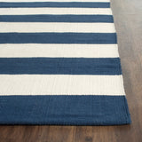 SAFAVIEH Handmade Montauk Geltrude Stripe Cotton Flatweave Rug