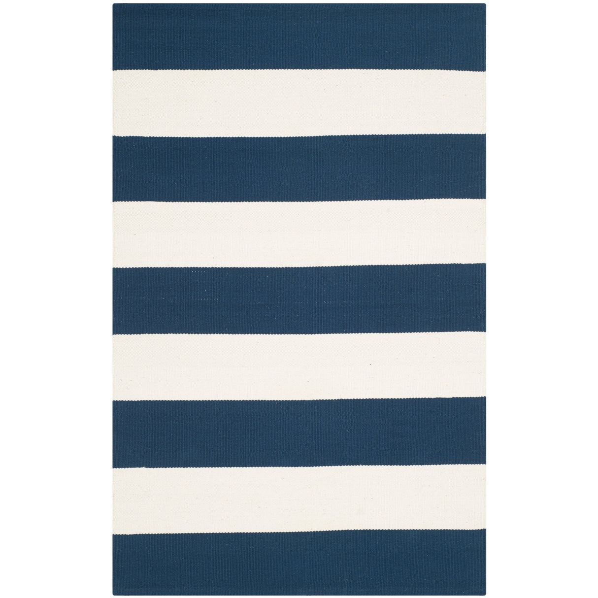 SAFAVIEH Handmade Montauk Geltrude Stripe Cotton Flatweave Rug