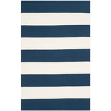 SAFAVIEH Handmade Montauk Geltrude Stripe Cotton Flatweave Rug