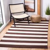 SAFAVIEH Handmade Montauk Geltrude Stripe Cotton Flatweave Rug