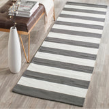 SAFAVIEH Handmade Montauk Geltrude Stripe Cotton Flatweave Rug