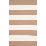 SAFAVIEH Handmade Montauk Geltrude Stripe Cotton Flatweave Rug