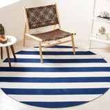 SAFAVIEH Handmade Montauk Geltrude Stripe Cotton Flatweave Rug