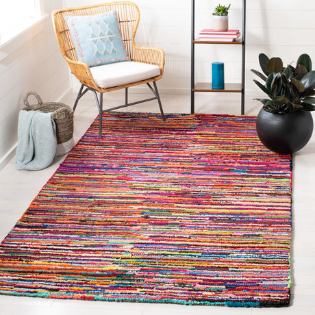 SAFAVIEH Handmade Nantucket Adelyne Contemporary Cotton Rug