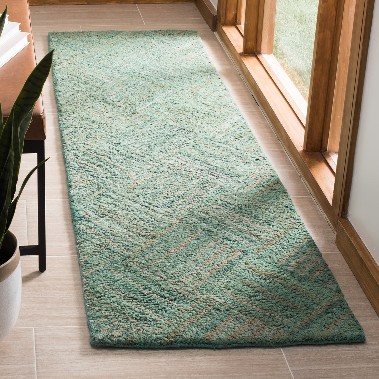 SAFAVIEH Handmade Nantucket Bimla Contemporary Cotton Rug