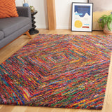 SAFAVIEH Handmade Nantucket Rick Contemporary Cotton Rug