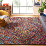 SAFAVIEH Handmade Nantucket Rick Contemporary Cotton Rug