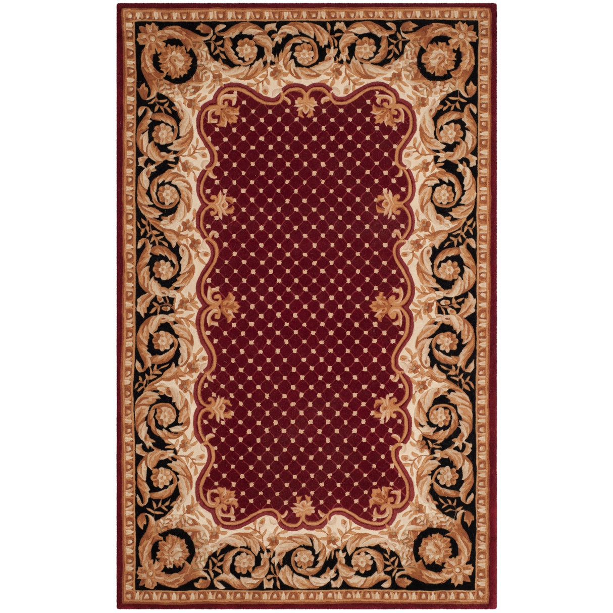 SAFAVIEH Handmade Naples Elizabeth Traditional Oriental Wool Rug