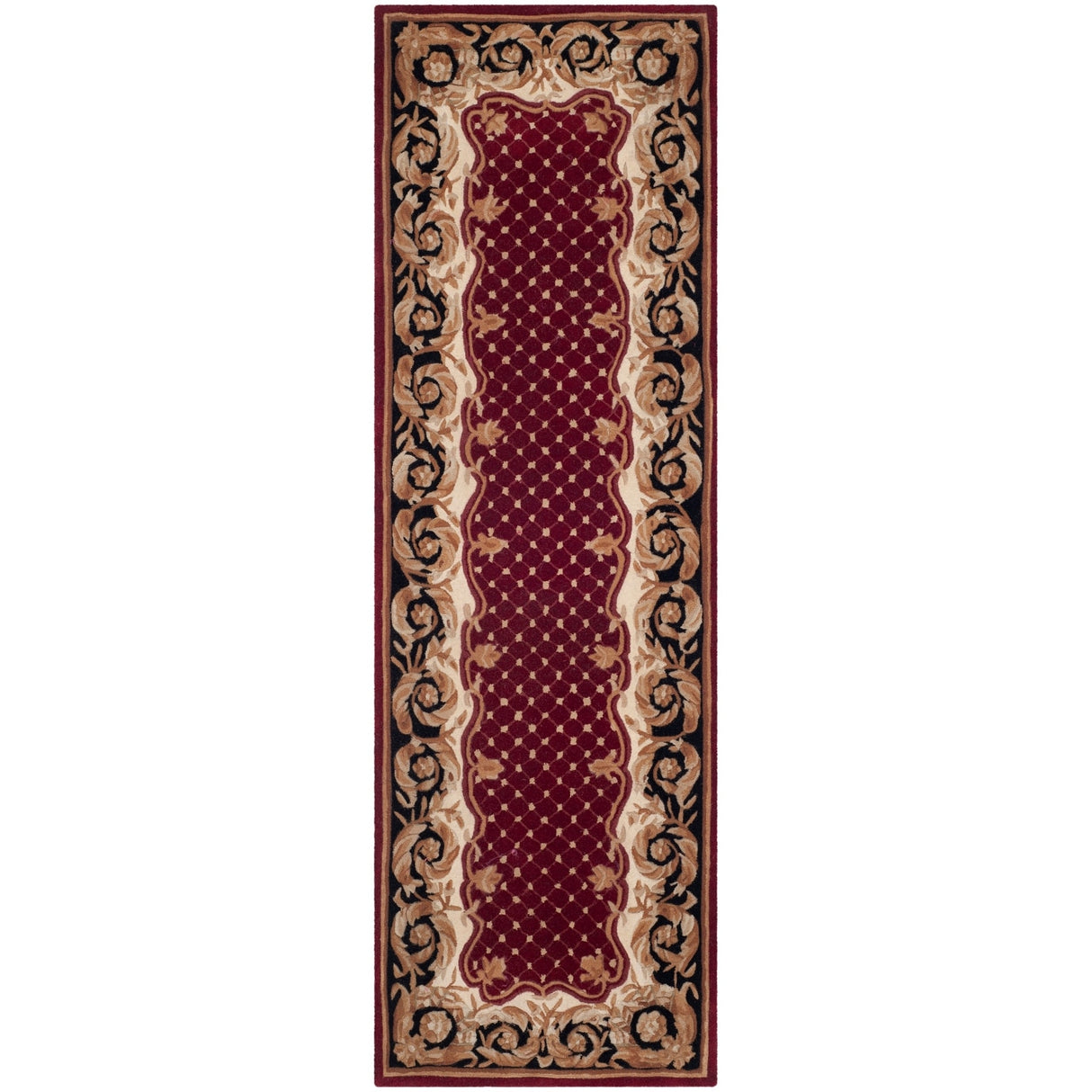 SAFAVIEH Handmade Naples Elizabeth Traditional Oriental Wool Rug