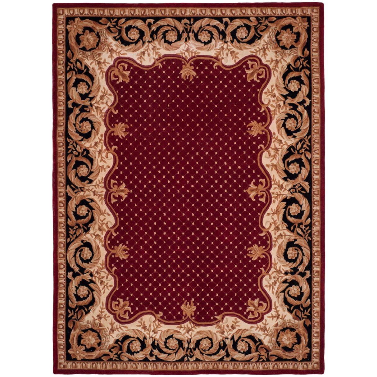 SAFAVIEH Handmade Naples Elizabeth Traditional Oriental Wool Rug