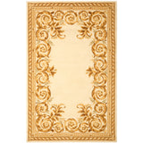 SAFAVIEH Handmade Naples Ingetrud Traditional Oriental Scrolls Wool Rug