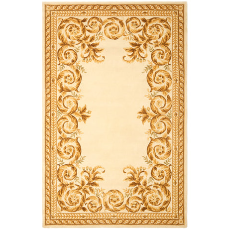 SAFAVIEH Handmade Naples Ingetrud Traditional Oriental Scrolls Wool Rug