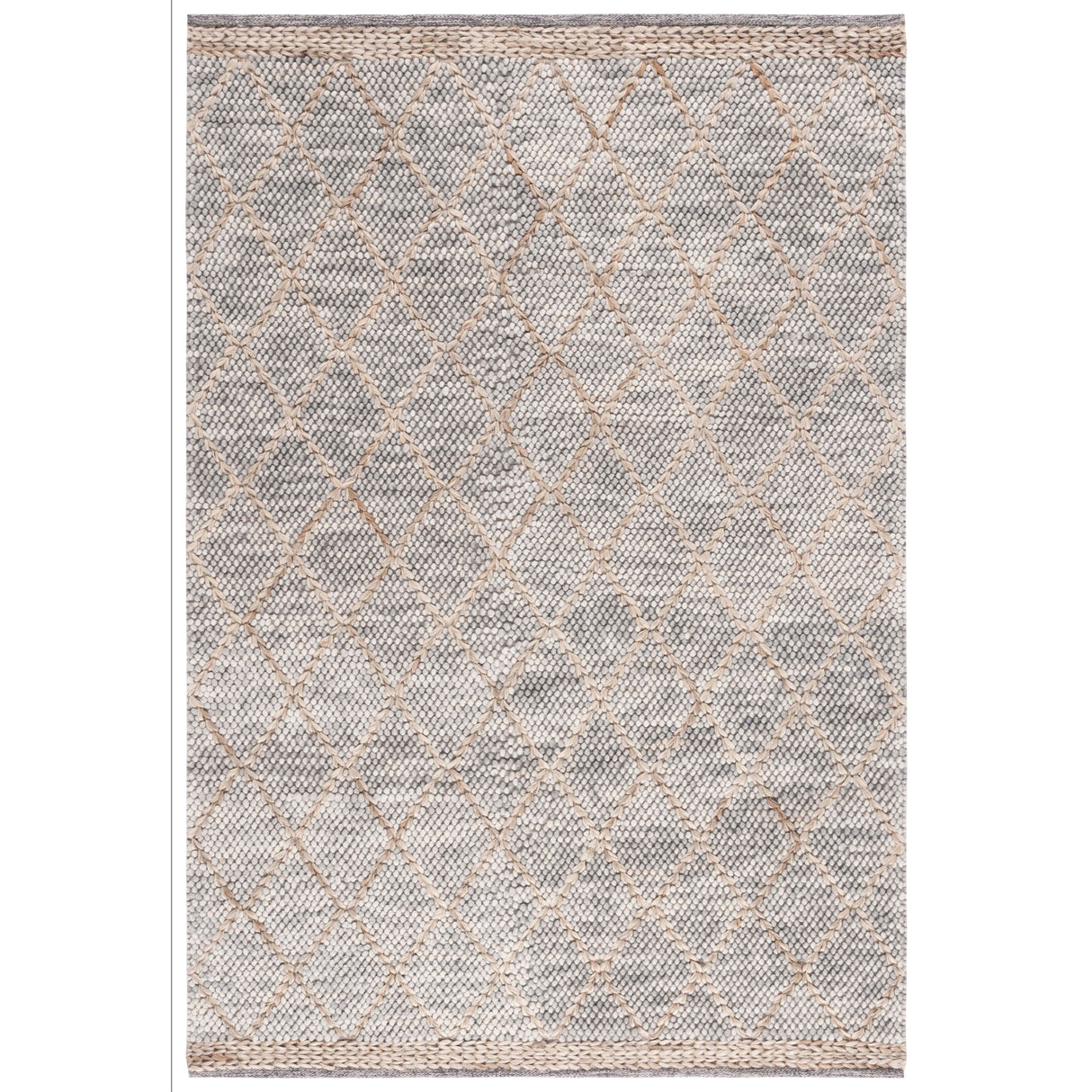 SAFAVIEH Handmade Natura Aliene Trellis Wool Rug