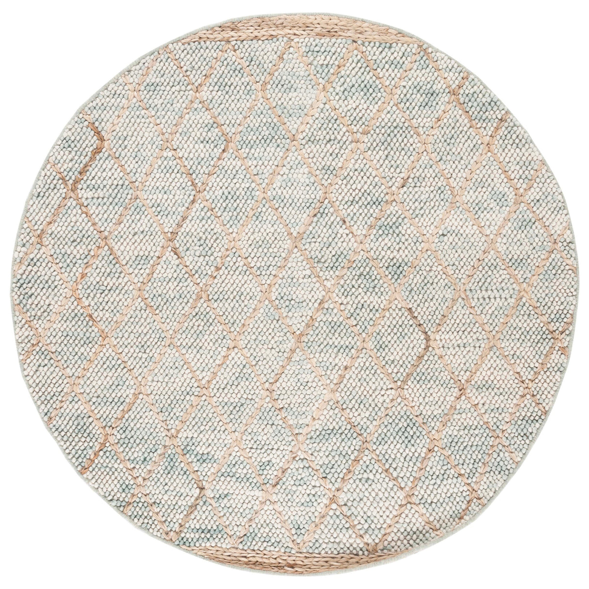 SAFAVIEH Handmade Natura Aliene Trellis Wool Rug