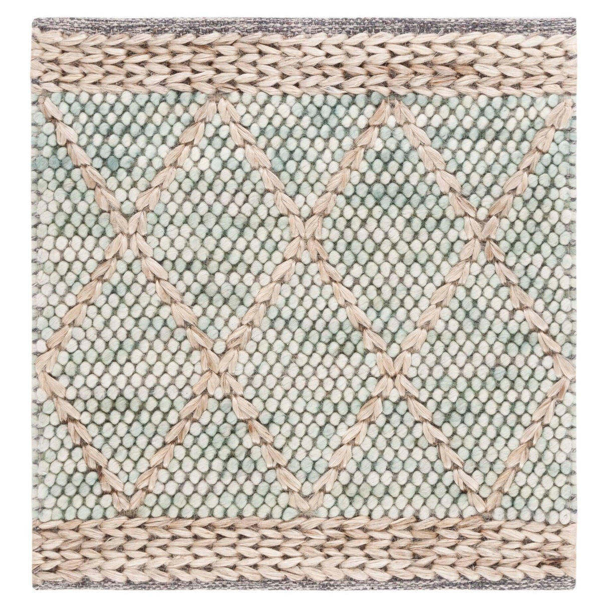 SAFAVIEH Handmade Natura Aliene Trellis Wool Rug