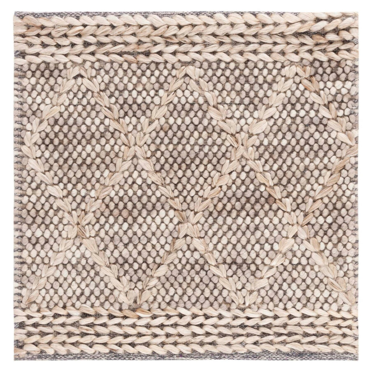 SAFAVIEH Handmade Natura Aliene Trellis Wool Rug