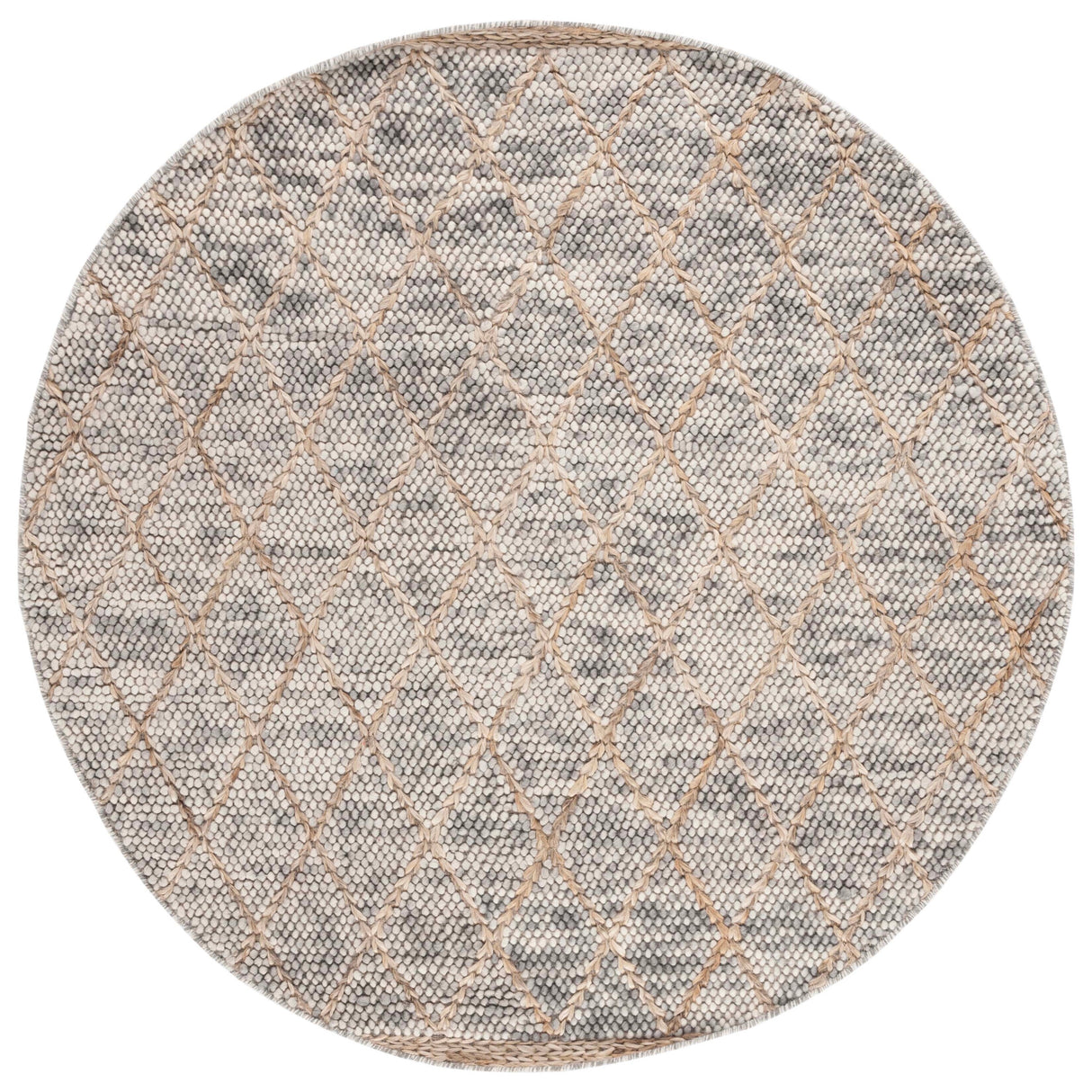 SAFAVIEH Handmade Natura Aliene Trellis Wool Rug