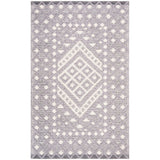 SAFAVIEH Handmade Natura Candica Transitional Geometric Cream/Purple Wool Rug