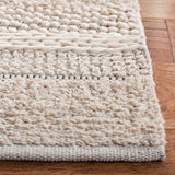 SAFAVIEH Handmade Natura Ingiridur Stripe Cotton Rug