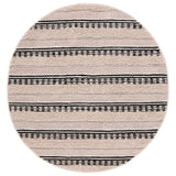 SAFAVIEH Handmade Natura Ingiridur Stripe Cotton Rug