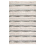 SAFAVIEH Handmade Natura Ingiridur Stripe Cotton Rug