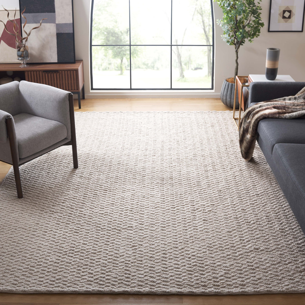 SAFAVIEH Handmade Natura Jasminka Textured Rug