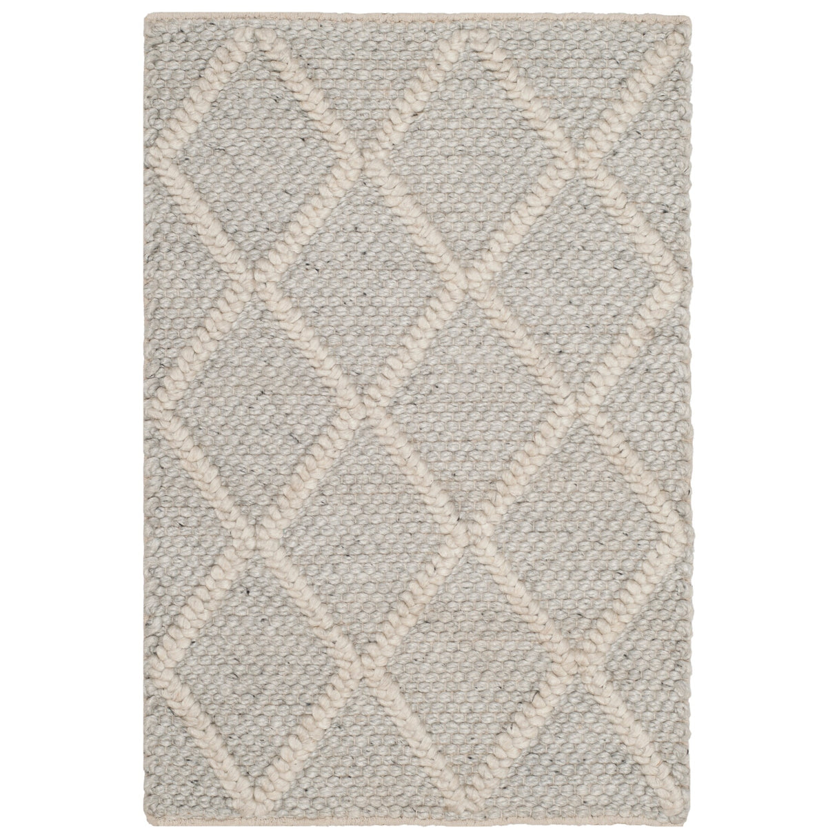 SAFAVIEH Handmade Natura Metje Wool/ Viscose Trellis Rug