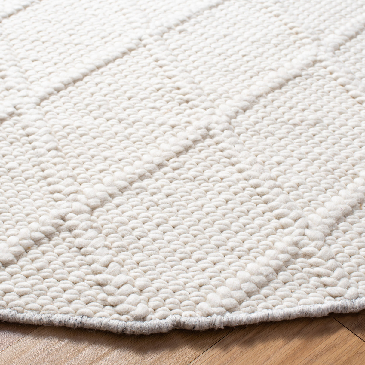 SAFAVIEH Handmade Natura Metje Wool/ Viscose Trellis Rug