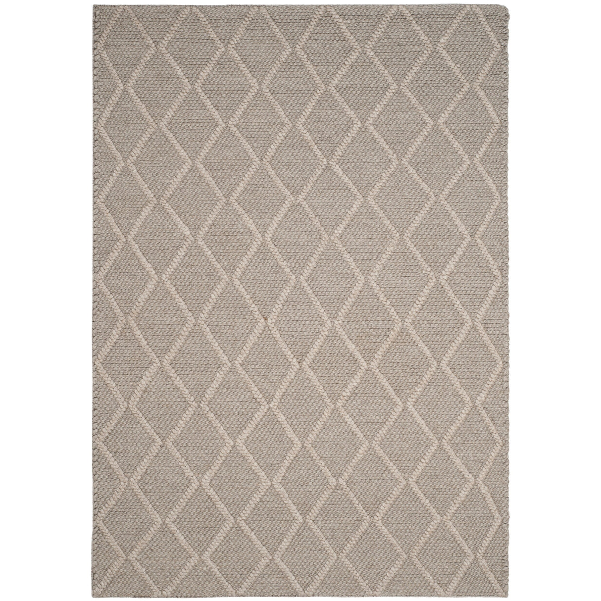 SAFAVIEH Handmade Natura Metje Wool/ Viscose Trellis Rug