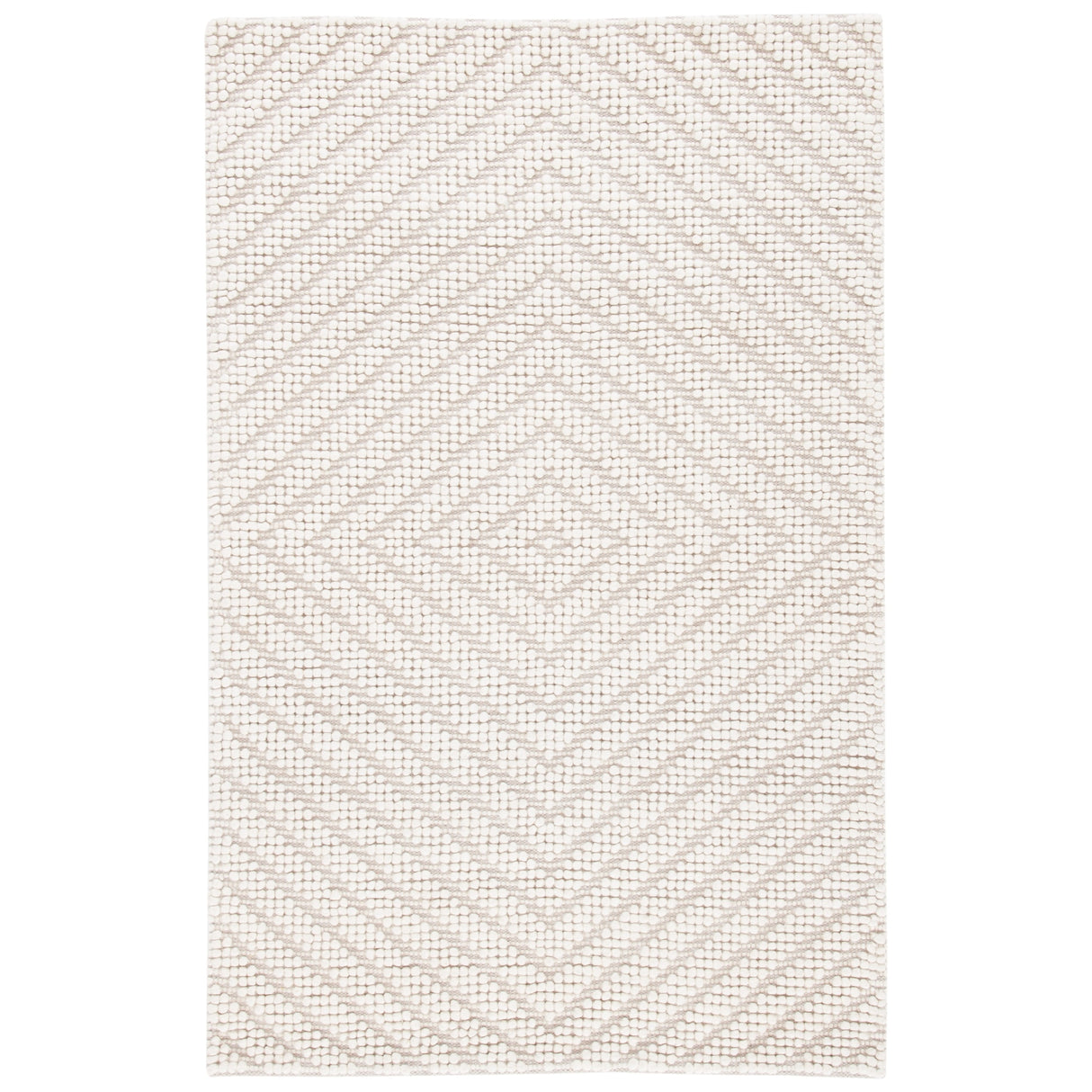 SAFAVIEH Handmade Natura Perel Diamond Wool Rug