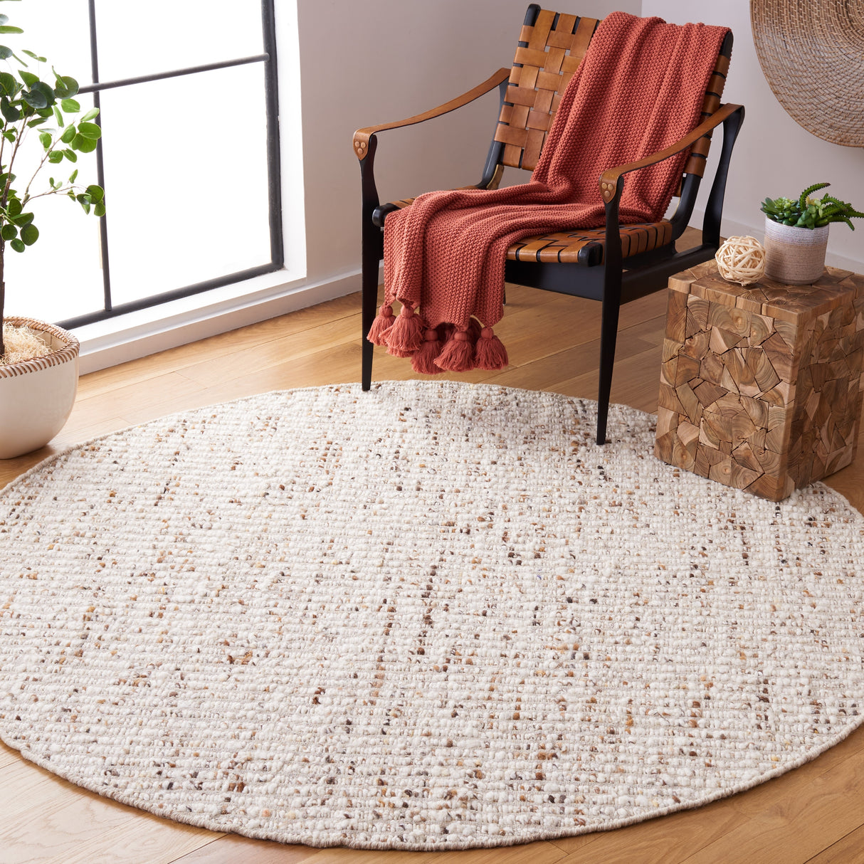 SAFAVIEH Handmade Natura Suzannah Wool & Jute Rug