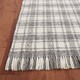 SAFAVIEH Handmade Natura Tine Checkered Wool Rug