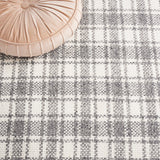 SAFAVIEH Handmade Natura Tine Checkered Wool Rug