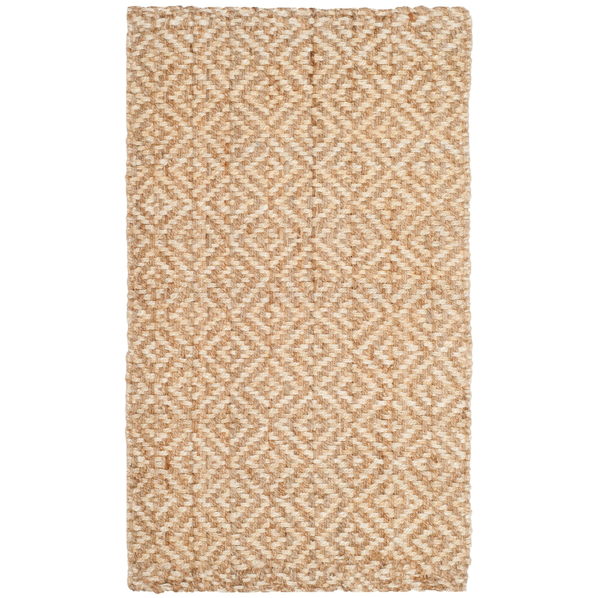 SAFAVIEH Handmade Natural Fiber Adelyn Diamond Trellis Jute Rug