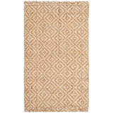 SAFAVIEH Handmade Natural Fiber Adelyn Diamond Trellis Jute Rug