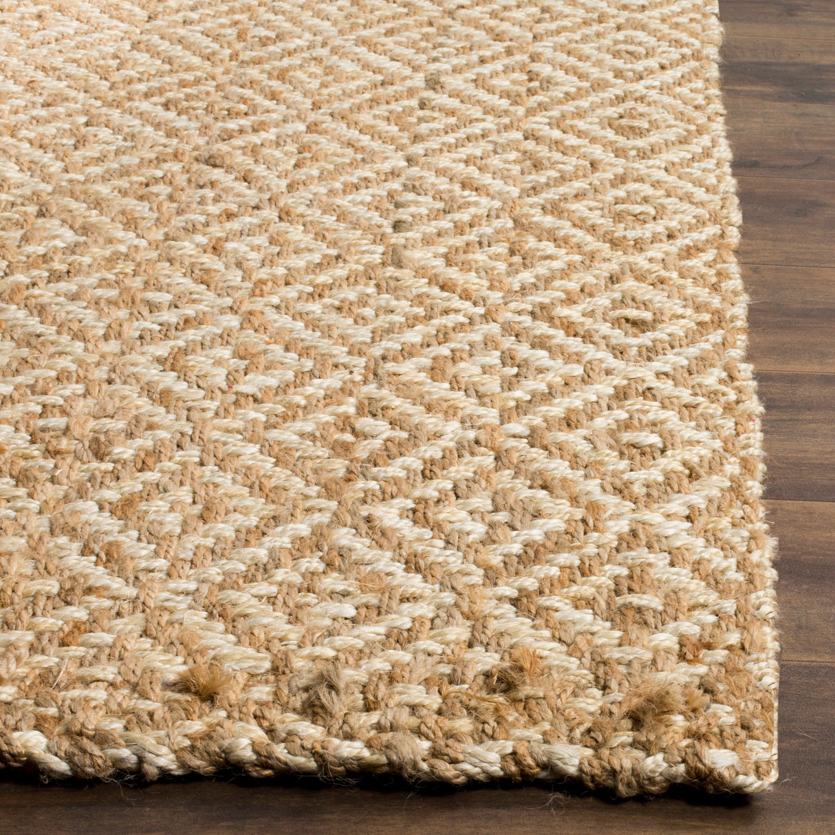 SAFAVIEH Handmade Natural Fiber Adelyn Diamond Trellis Jute Rug