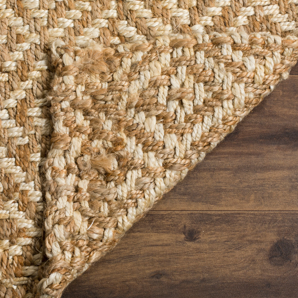 SAFAVIEH Handmade Natural Fiber Adelyn Diamond Trellis Jute Rug